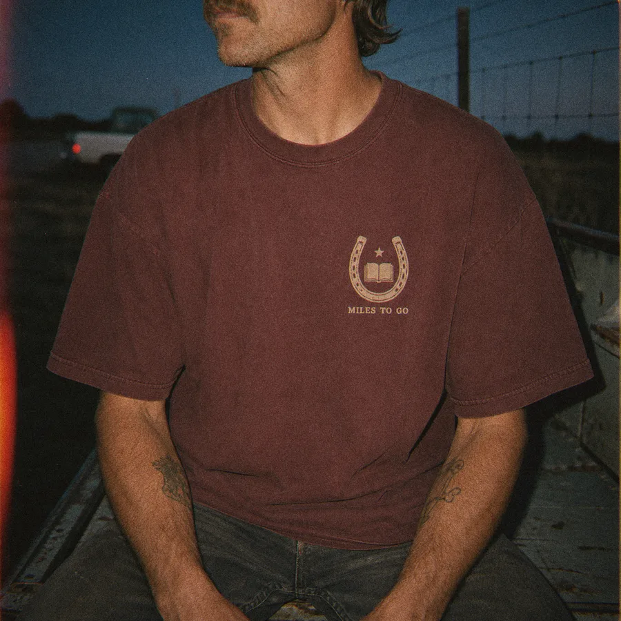 The Miles to Go Tee
